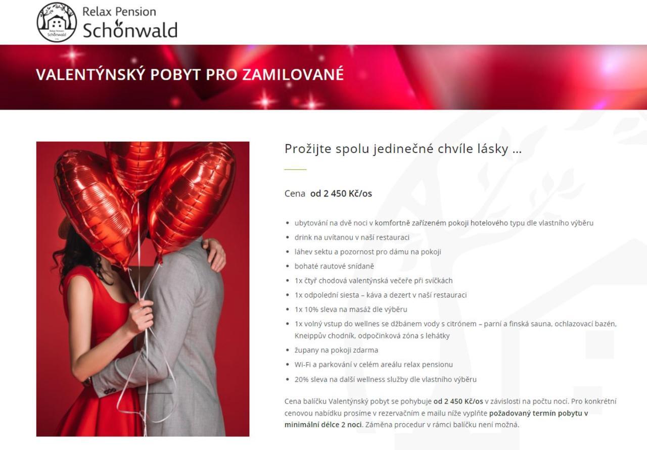 Relax Pension Schonwald Budisov nad Budisovkou Екстер'єр фото